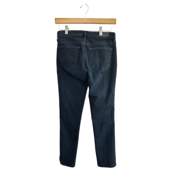 AG Adriano Goldschmied The Prima Black Jeans Mid Rise Cigarette Size 25R - Picture 5 of 14